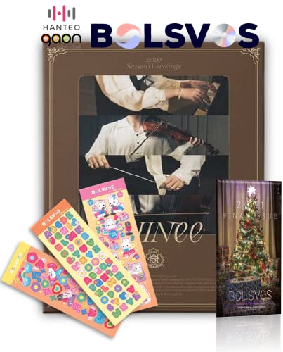 Shinee - 2022 Shinee Season's Greetings Album+Folded Poster+BolsVos K-POP Webzine (28p), Decorative Stickers, Photocards von NCT Dream