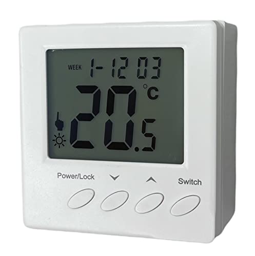 SM-PC®, Digital Raumthermostat Thermostat programmierbar AUFPUTZ #ap739 von SM-PC
