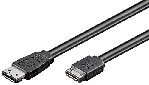 SM-PC® 1m SATA Kabel eSATA -> SATA 1.5GBs / 3GBs / 6GBs Anschlusskabel #384 von SM-PC