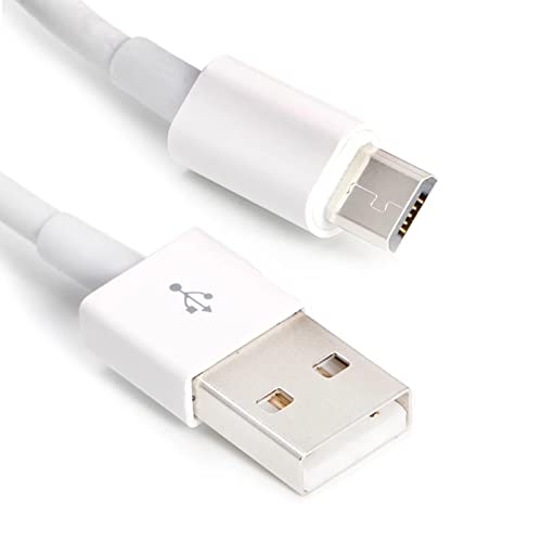 SM-PC® 1m USB Micro Kabel Data weiß Datenkabel Ladekabel #363 von SM-PC
