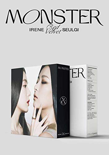 Red Velvet Irene & Seulgi – Monster (1. Mini-Album) Album + gefaltetes Poster + extra Fotokarten-Set (mittlere Notenversion) von SM ent.