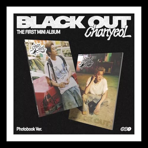 EXO CHANYEOL BLACK OUT 1st Mini Album (DAY / NIGHT - Random Ver. + Gift Card) K-POP SEALED von SM.