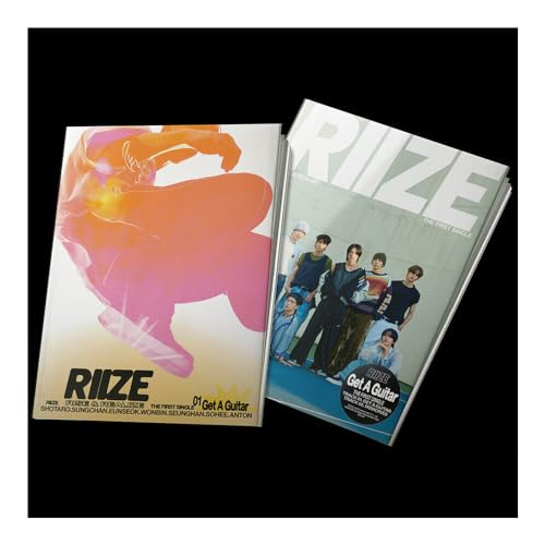 RIIZE [GET A GUITAR] The 1st Single Album (RISE + REALIZE - 2 Ver Set.) K-POP SEALED von SM.