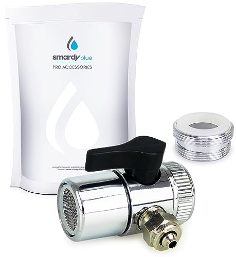 smardy Universal Wasseranschluss Set für Wasserhahn Armatur Wasserfilter Osmoseanlage Schnellverbindung mit Adapter von SMARDY