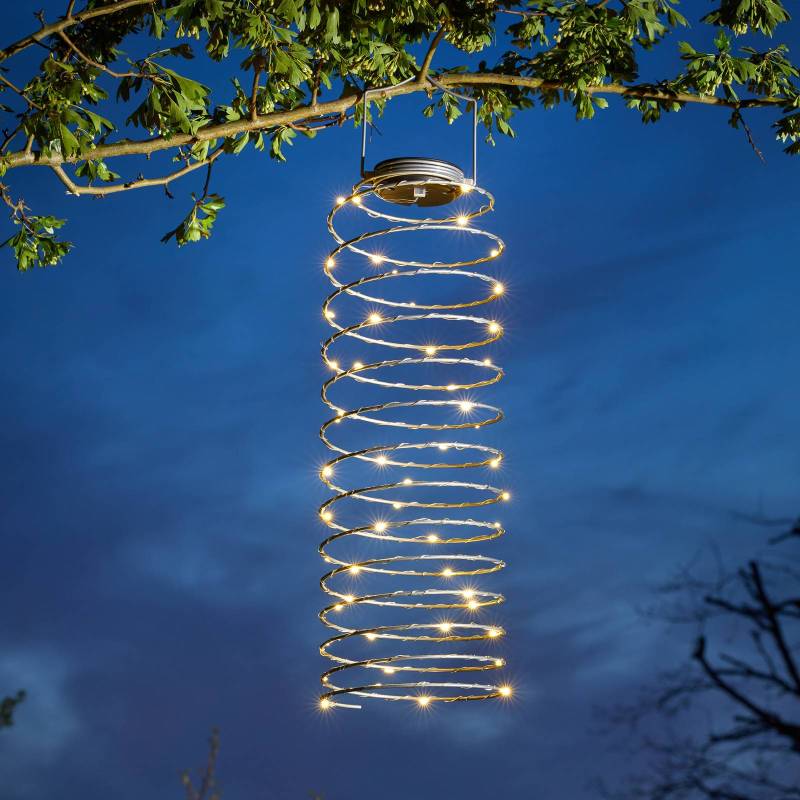 LED-Solarleuchte Mega Spring SpiraLight von SMART GARDEN