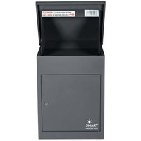 SMART PARCEL BOX™ Wand-Paketkasten Paketbox Paketbriefkasten Postkaten, Entnahme vorne, Grau SMART PARCEL BOX™ Wand-Paketkasten Paketbox Paketbriefkasten Postkaten, Entnahme vorne, Grau von HOMESCAPES