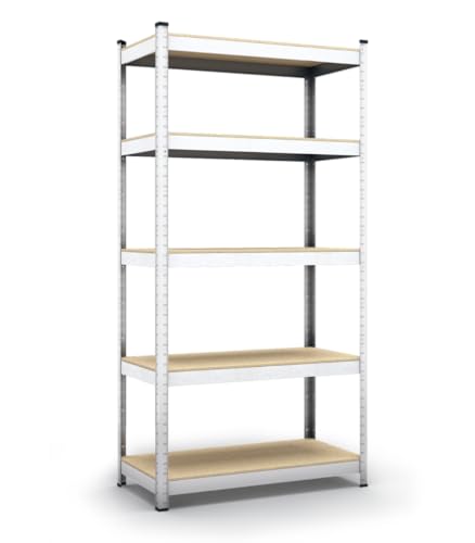 SMART REGALY - Regale - Anzahl der Regalböden: 5-200 x 100 x 50 cm - Tragfähigkeit der Regale: 175 kg - Fachböden - Shelf von SMART REGALY