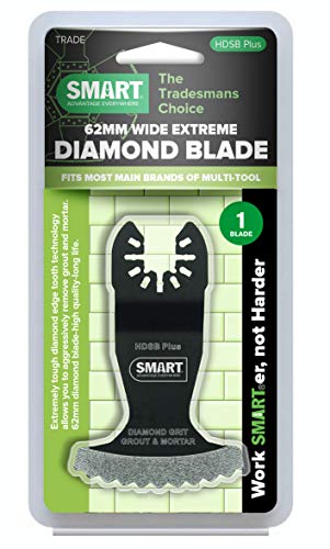 SMART Trade 62mm Diamantsägeblatt - Extrem Schnitt für Fliesen, Stein, Marmor, Granit, Keramik, Glas & mehr - Für Dremel, Dewalt, Makita, Ryobi & mehr - Trade Series von SMART