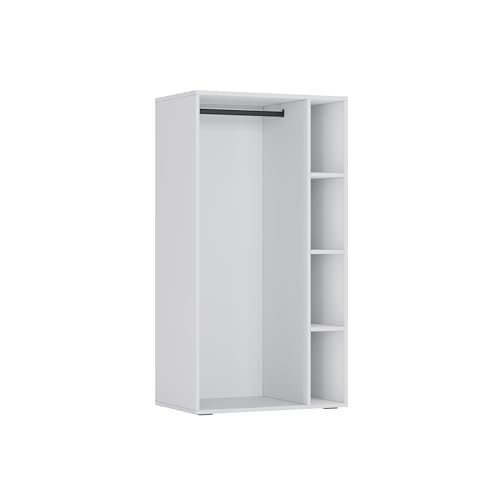 SMARTBett Schrank STA.2.0016 (Serie M2 Tiefe 55cm) Höhe 168,2cm Perlgrau von SMARTBett