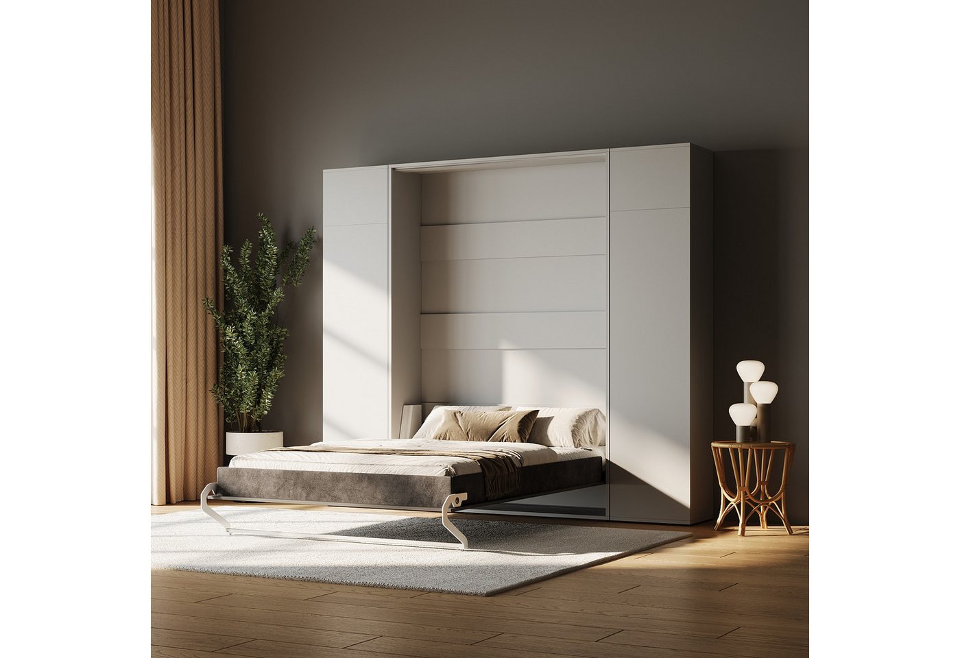 SMARTBett Schrankbett SMARTBett Schrankbett Set M1 160x200 + 2 Schränke SMARTBett Schrankbett SMARTBett Schrankbett Set M1 160x200 + 2 Schränke von SMARTBett