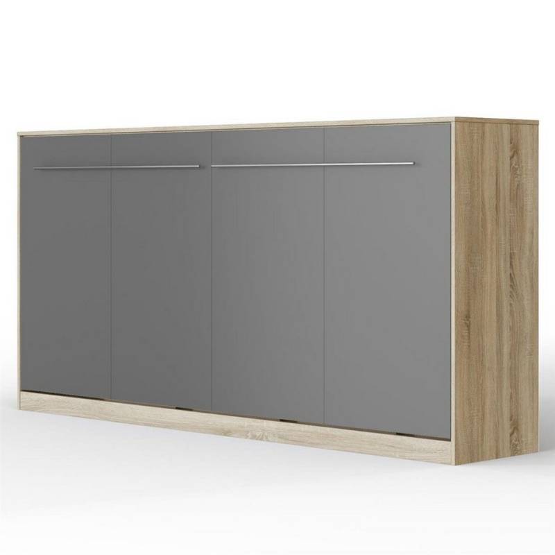 SMARTBett Schrankbett Standard 90x200 120x200 140x200 160x200, 41 FARBKOMBINATIONEN horizontal/quer oder vertikal/hochkant klappbar von SMARTBett