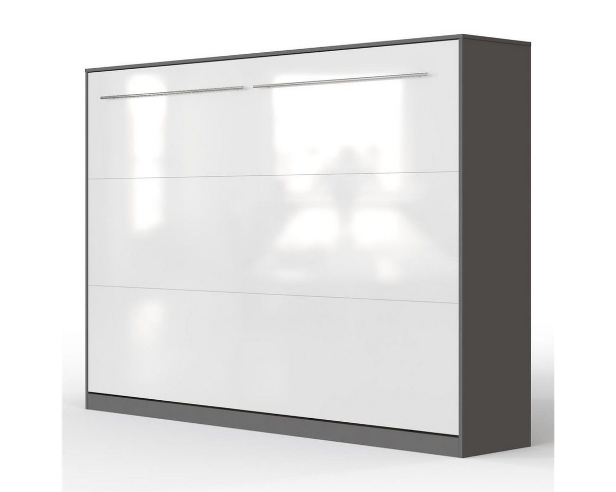 SMARTBett Schrankbett Standard 90x200 120x200 140x200 160x200, 41 FARBKOMBINATIONEN horizontal/quer oder vertikal/hochkant klappbar von SMARTBett