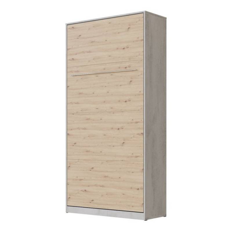SMARTBett Schrankbett Standard 90x200 120x200 140x200 160x200, 41 FARBKOMBINATIONEN horizontal/quer oder vertikal/hochkant klappbar von SMARTBett