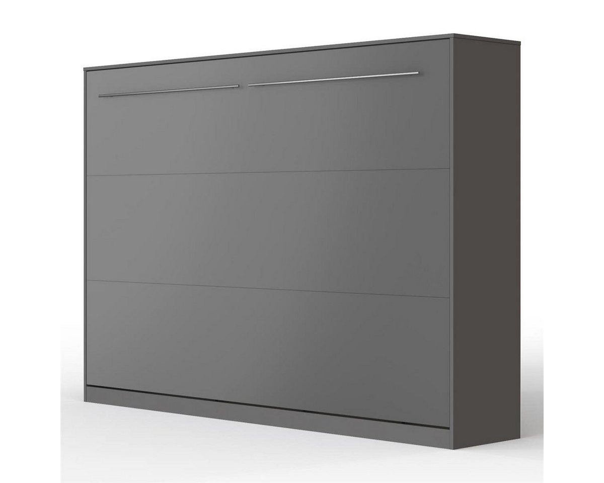 SMARTBett Schrankbett Standard 90x200 120x200 140x200 160x200, 41 FARBKOMBINATIONEN horizontal/quer oder vertikal/hochkant klappbar von SMARTBett