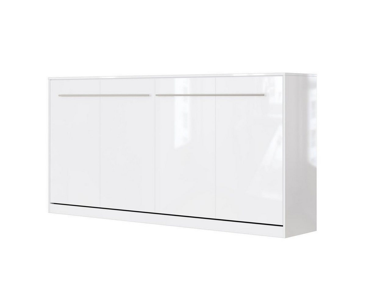 SMARTBett Schrankbett Standard 90x200 120x200 140x200 160x200, 41 FARBKOMBINATIONEN horizontal/quer oder vertikal/hochkant klappbar von SMARTBett