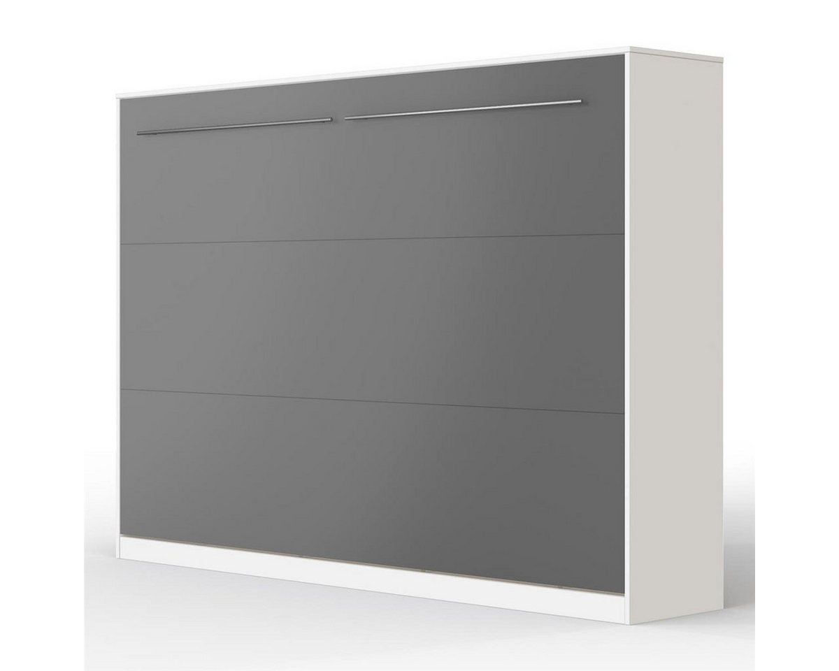 SMARTBett Schrankbett Standard 90x200 120x200 140x200 160x200, 41 FARBKOMBINATIONEN horizontal/quer oder vertikal/hochkant klappbar von SMARTBett