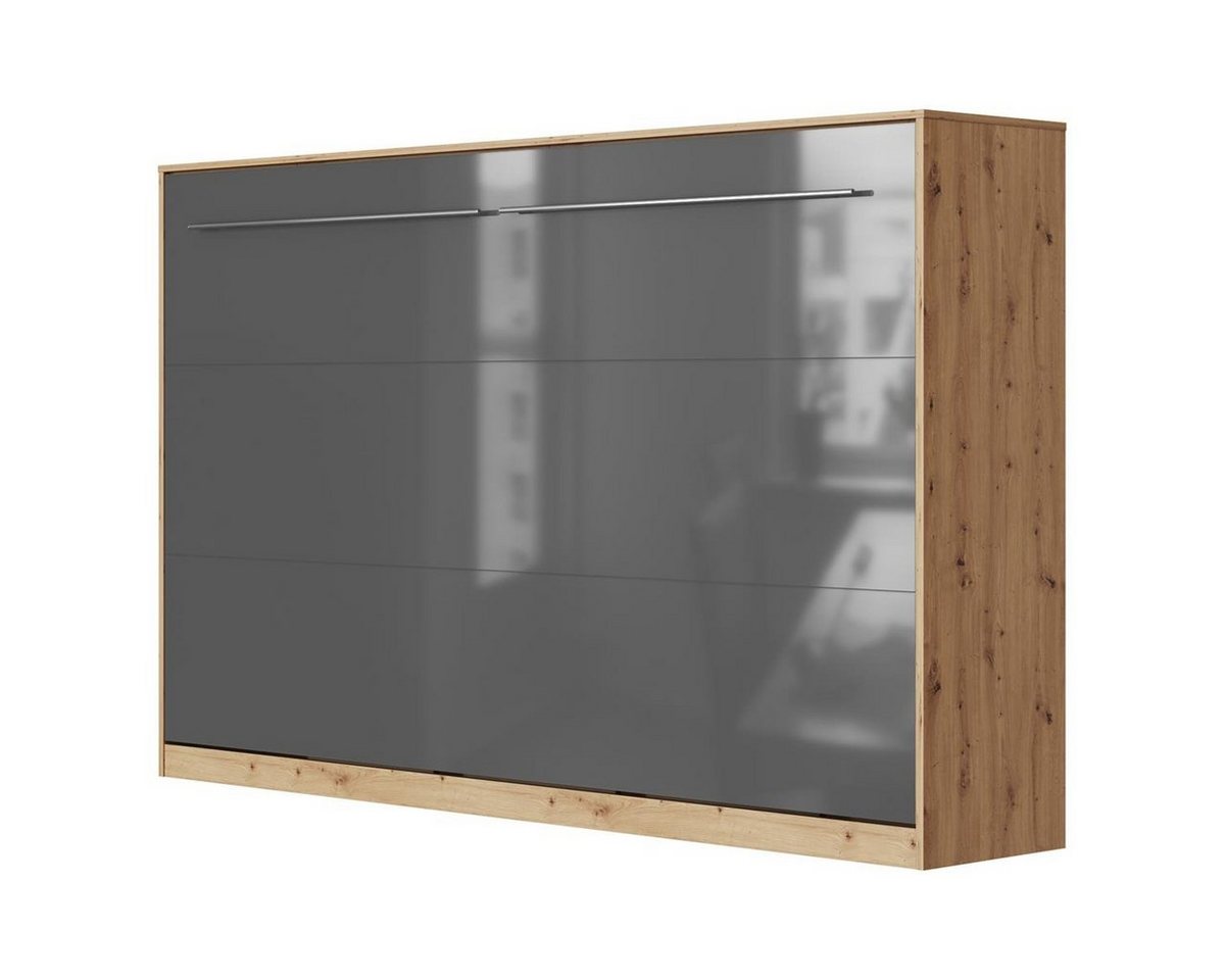 SMARTBett Schrankbett Standard 90x200 120x200 140x200 160x200, 41 FARBKOMBINATIONEN horizontal/quer oder vertikal/hochkant klappbar von SMARTBett