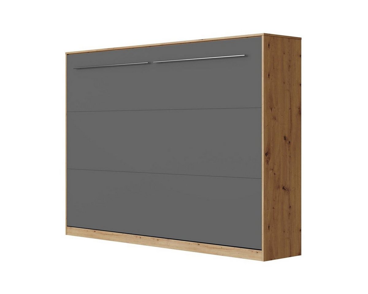 SMARTBett Schrankbett Standard 90x200 120x200 140x200 160x200, 41 FARBKOMBINATIONEN horizontal/quer oder vertikal/hochkant klappbar von SMARTBett