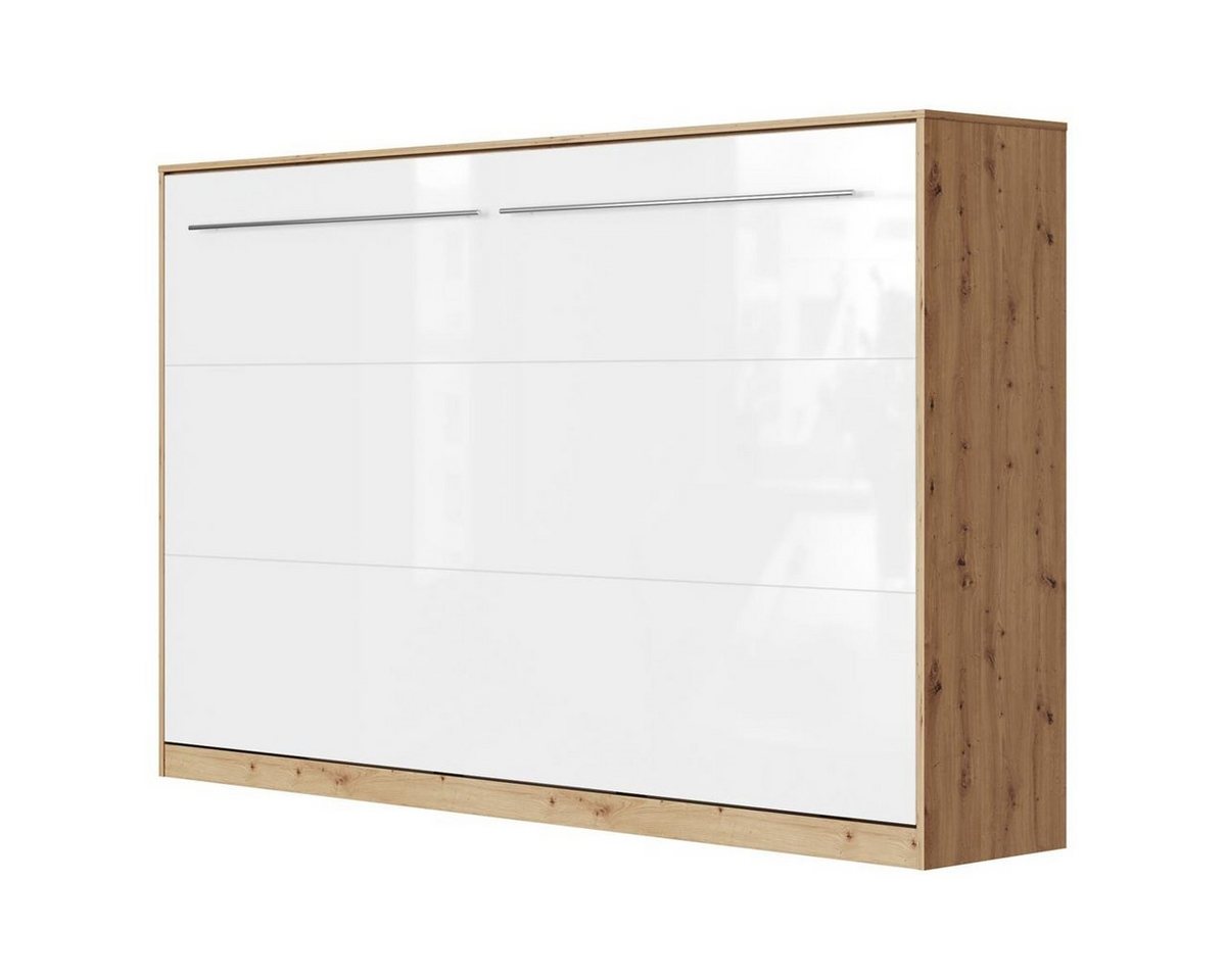 SMARTBett Schrankbett Standard 90x200 120x200 140x200 160x200, 41 FARBKOMBINATIONEN horizontal/quer oder vertikal/hochkant klappbar von SMARTBett