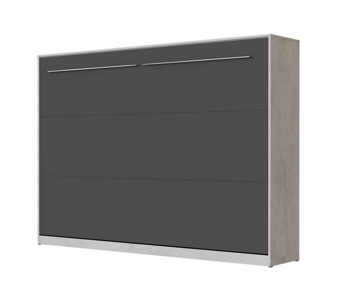 SMARTBett Schrankbett Standard 90x200 120x200 140x200 160x200, 41 FARBKOMBINATIONEN horizontal/quer oder vertikal/hochkant klappbar von SMARTBett