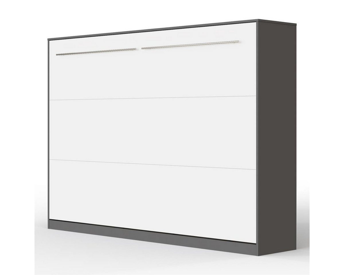 SMARTBett Schrankbett Standard 90x200 120x200 140x200 160x200, 41 FARBKOMBINATIONEN horizontal/quer oder vertikal/hochkant klappbar von SMARTBett