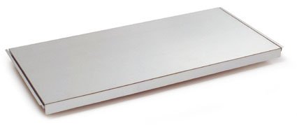 SMARTFACTS verzinkter Stahlboden für Lagerregale und Regalsysteme, BxT 97 x 50 cm, Fachlast 85 kg von SMARTFACTS