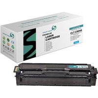 SmartMate wiederaufbereiteter Laser Toner Patrone für Samsung SU025A (CLT-C504S) Cyan von SMARTMATE