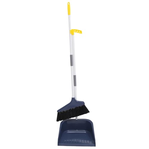 SMASOLO Besen und Kehrschaufel Set mit Weichen Borsten und Langem Griff Ergonomisches Bodenreinigungs Set für Holz Fliesen Praktisches Haushaltsreinigungswerkzeug für Effiziente SMASOLO Besen und Kehrschaufel Set mit Weichen Borsten und Langem Griff Ergonomisches Bodenreinigungs Set für Holz Fliesen Praktisches Haushaltsreinigungswerkzeug für Effiziente von SMASOLO