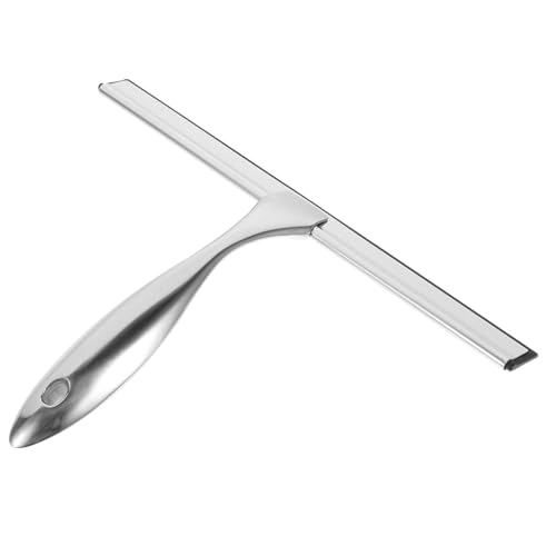 SMASOLO Edelstahl Duschabzieher mit Ergonomischem Griff Wassereffizienter Glaswischer für Duschwand Badezimmerfenster Spiegel und Fahrzeugscheiben Leicht und Langlebig ohne Bohren SMASOLO Edelstahl Duschabzieher mit Ergonomischem Griff Wassereffizienter Glaswischer für Duschwand Badezimmerfenster Spiegel und Fahrzeugscheiben Leicht und Langlebig ohne Bohren von SMASOLO