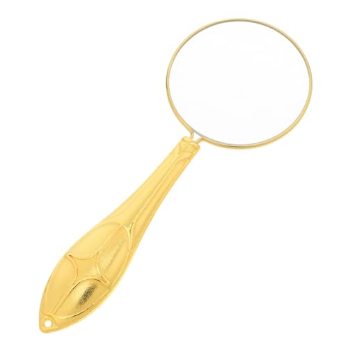 SMASOLO Vintage Lupe mit Hochwertigem Glas und Ergonomischem Metallgriff Handgehaltene Optische Lupe mit Hoher Vergrößerung für Lesen Beobachtung Inspektion und Bastelarbeiten Kompakt und SMASOLO Vintage Lupe mit Hochwertigem Glas und Ergonomischem Metallgriff Handgehaltene Optische Lupe mit Hoher Vergrößerung für Lesen Beobachtung Inspektion und Bastelarbeiten Kompakt und von SMASOLO
