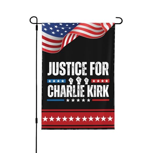 28x40 Gerechtigkeit für Charlie Kirk Gaeden Flagge Banner für Yard Decor Keine Fahnenmast 28x40 Gerechtigkeit für Charlie Kirk Gaeden Flagge Banner für Yard Decor Keine Fahnenmast von SMAZDFXX