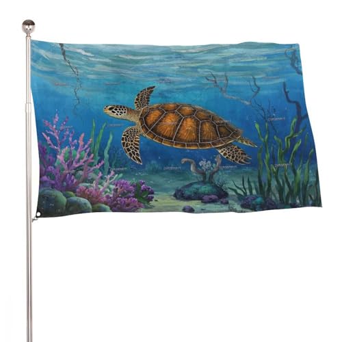"Meeresschildkröte" 4x6 Ft Durable Outdoor Decor Banner Terrasse Willkommen Flaggen Frühling Hof Flaggen "Meeresschildkröte" 4x6 Ft Durable Outdoor Decor Banner Terrasse Willkommen Flaggen Frühling Hof Flaggen von SMAZDFXX