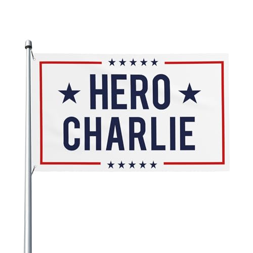 Ruhe in Frieden, Charlie Kirk-Flagge, republikanische Tribut-Charlie 2025-Flaggen, 91 x 152 cm, Yard-Schild, Banner von SMAZDFXX
