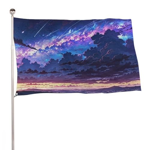 "Verträumte Landschaft" 2x3 Ft Durable Outdoor Decor Banner Terrasse Willkommen Flaggen Frühling Hof Flaggen von SMAZDFXX