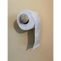 Natur Pur - Toilettenpapier-Halter Aus Zwei Flusssteinen Unikat von SMArtDeko