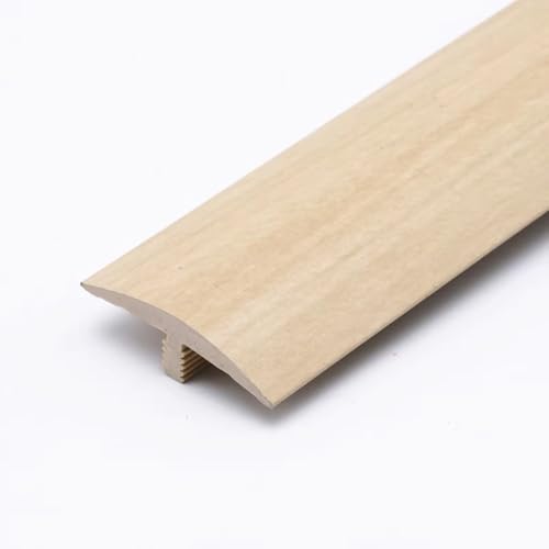SMCMGECEUZ 0.9m Übergangsprofil Selbstklebend Übergangsprofil T Profil, Boden Übergangsstreifen Für Fliesen/Türschwelle/Teppich/Parkett(Maple) von SMCMGECEUZ