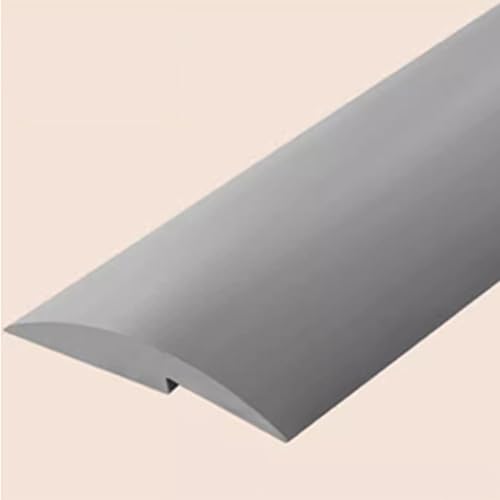 SMCMGECEUZ 1m Übergangsleiste Boden Übergangsleiste Selbstklebend, PVC Türschwellen Leiste Für Türschwelle/Fliesen/Holzböden Höhenunterschied 0.2 Zoll(Gray,1-1/5in/3cm) von SMCMGECEUZ