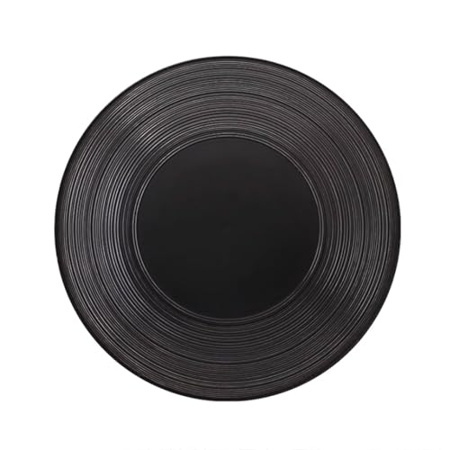 Robust Keramische Teller Leichte Teller mit festen Küchenplatten runder Dessertplatte geeignet für Steak Pasta Pizza Exquisit Robust Keramische Teller Leichte Teller mit festen Küchenplatten runder Dessertplatte geeignet für Steak Pasta Pizza Exquisit von SMDLG