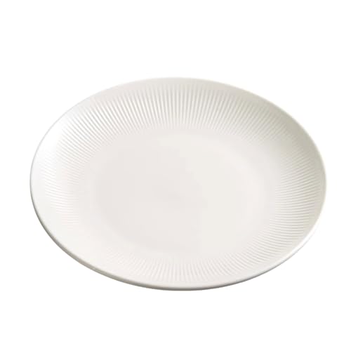 Robust Keramische Teller Leichte Teller weiße Küchenplatten runde Servierteller für Steak Pasta Pizza geeignet Exquisit Robust Keramische Teller Leichte Teller weiße Küchenplatten runde Servierteller für Steak Pasta Pizza geeignet Exquisit von SMDLG