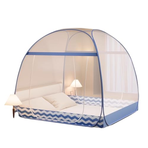 SMDLG Atmungsaktiv Polyester -Mücken -Nettozelt atmungsaktivem Mückenzelt -Zeltvorhänge Pop -up -Mückennetz für Zuhause und Camping geeignet Komfortabel von SMDLG