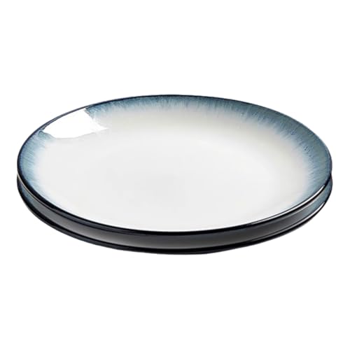 SMDLG Robust Keramische Teller Leichte Teller Moderne Küchenplatten runde Steinzeugteller für Mikrowellen und Geschirrspüler Exquisit SMDLG Robust Keramische Teller Leichte Teller Moderne Küchenplatten runde Steinzeugteller für Mikrowellen und Geschirrspüler Exquisit von SMDLG