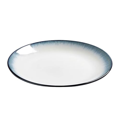 SMDLG Robust Keramische Teller Leichte Teller Moderne Küchenplatten runde Steinzeugteller für Mikrowellen und Geschirrspüler Exquisit SMDLG Robust Keramische Teller Leichte Teller Moderne Küchenplatten runde Steinzeugteller für Mikrowellen und Geschirrspüler Exquisit von SMDLG