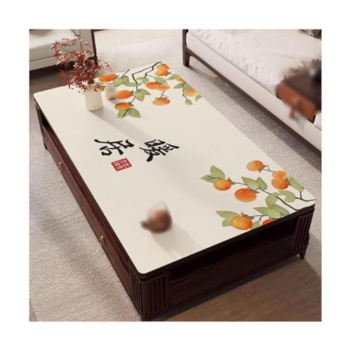 SMDLG Waschbar Künstliche Leder -Tischdecke Home Tischdecke Wiederverwendbare waschbare Tischdecke rechteckige Tischdecke 31,5 x 51,1in Bequem SMDLG Waschbar Künstliche Leder -Tischdecke Home Tischdecke Wiederverwendbare waschbare Tischdecke rechteckige Tischdecke 31,5 x 51,1in Bequem von SMDLG