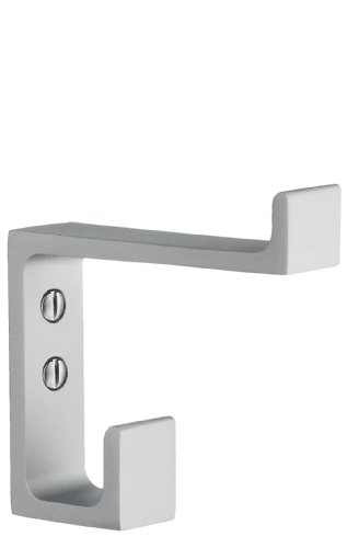 Beslagsboden "Moderne Mantel und Hut Haken, Silber matt, 75 mm Beslagsboden "Moderne Mantel und Hut Haken, Silber matt, 75 mm von SMEDBO