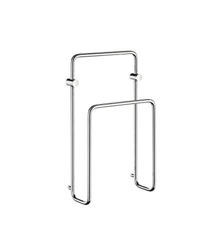 SMEDBO Magazine Rack, Polished Chrome DK1060 Sideline Zeitschriftenständer poliert, Silber, 21.5 x 31.5 x 28.5 cm von SMEDBO