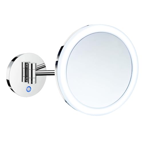 SMEDBO Outline Kosmetikspiegel mit Dual LED-Beleuchtung PMMA rund FK485EP von SMEDBO