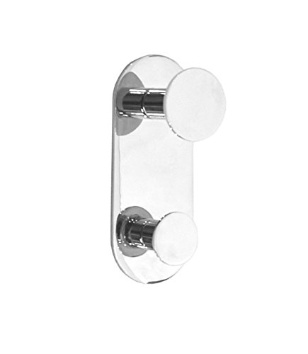 Smedbo "Time" Vertical Double Towel Hook, Polished Chrome von SMEDBO