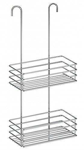 Smedbo B1215 Duschkorb doppelt Hängeregal, Duschablage Duschregal aus Edelstahl verchromt 66 x 25 cm Ideal für das Badezimmer Smedbo B1215 Duschkorb doppelt Hängeregal, Duschablage Duschregal aus Edelstahl verchromt 66 x 25 cm Ideal für das Badezimmer von SMEDBO
