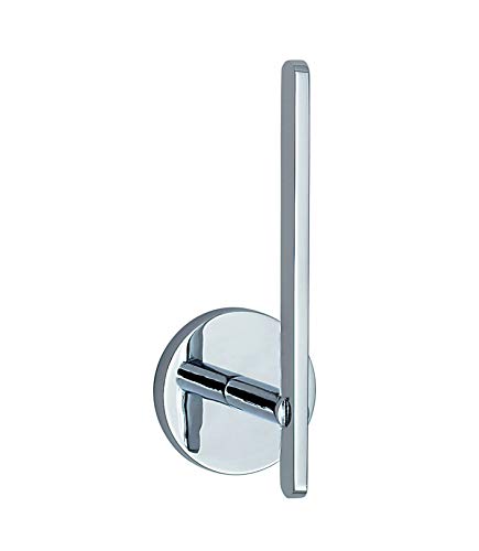 Smedbo LK320 Loft Rollenhalter WC-Reserve Messing/Kupfer/Zink Silber 5,5 x 6,5 x 14,5 cm von SMEDBO