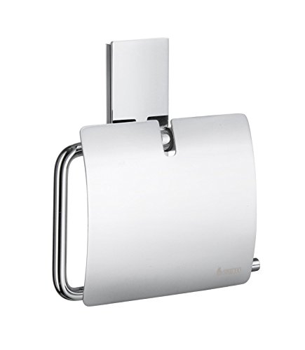 Smedbo Pool Toilettenpapierhalter mit Deckel, Silber von SMEDBO
